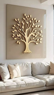 Modern Tree of Life Wooden Wall Decor