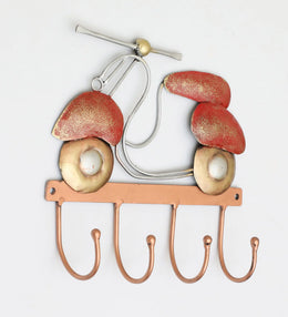 Vedas Victor Scooter Decorative metal Wall Hooks