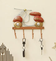 Vedas Victor Scooter Decorative metal Wall Hooks